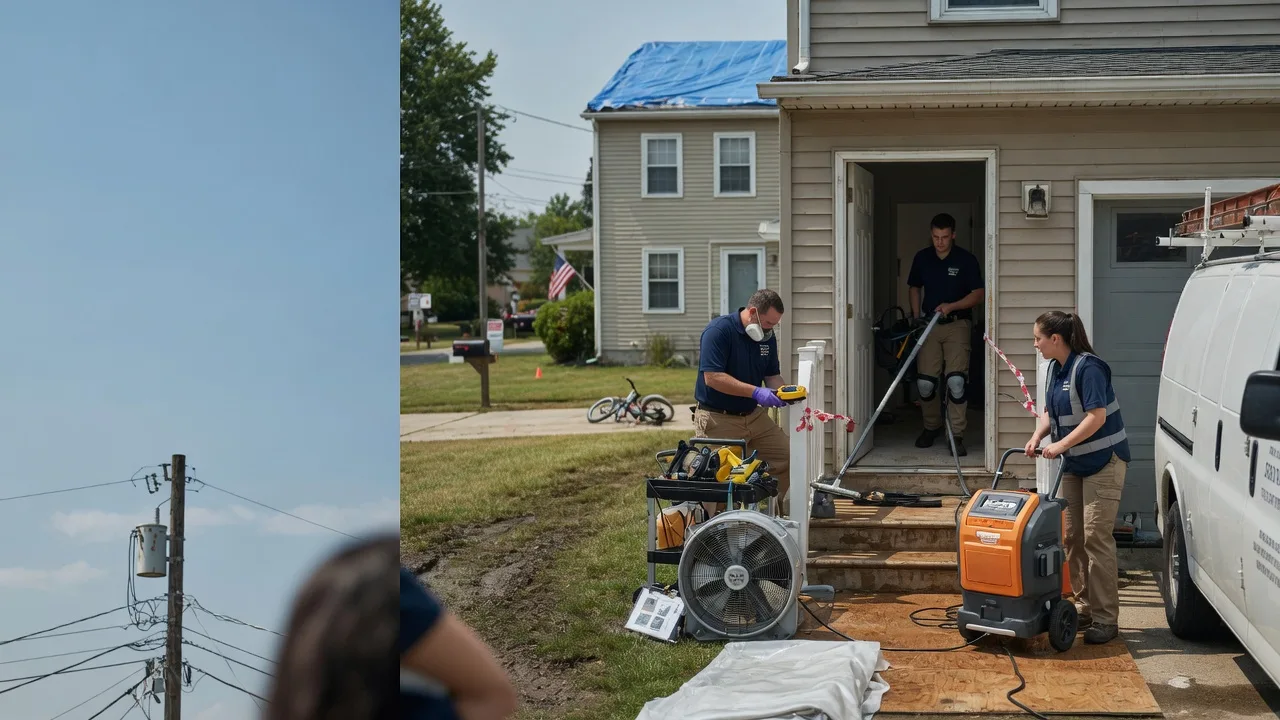 Water Damage Repair in Middlefield, OH near me